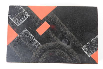 Jean DUNAND (1877-1942).
Boite rectangulaire...