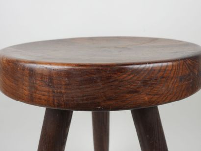 Charlotte PERRIAND (1903-1999).
Tabouret...