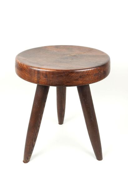 Charlotte PERRIAND (1903-1999).
Tabouret...