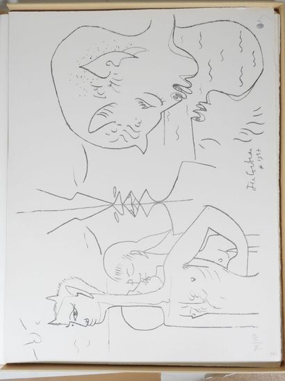 Jean COCTEAU. Lithographies. 25 Lithographies...