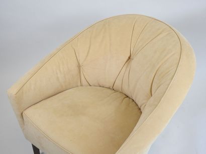 LIGNE ROSET éditeur, XXe.
Fauteuil modèle...