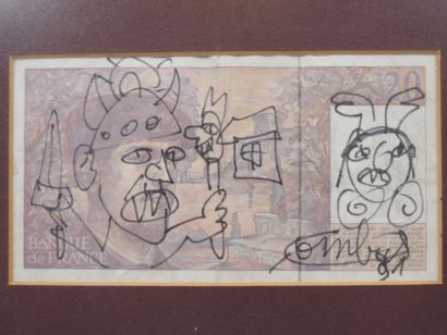 Robert COMBAS (né en 1957).
Dessin sur impression...