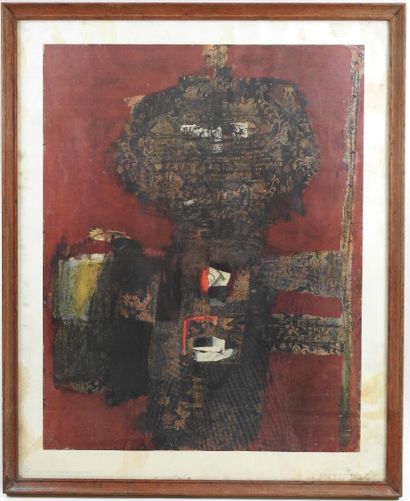 Antoni CLAVÉ (1913-2005), d'après.
Guerrier...