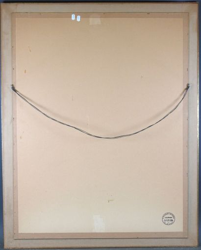 École XXe.
Etude de corps.
Crayon et pastel...