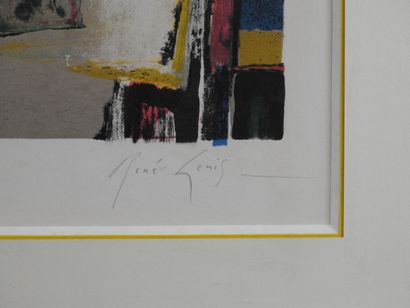 René GENIS (1922-2004).
Vue de la cathédrale...