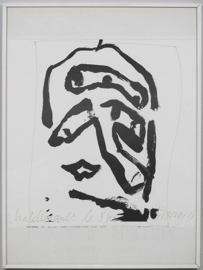 Jean-Pierre PINCEMIN (1944-2005).
Abstraction....