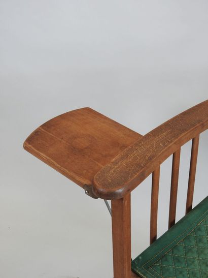 CLAIRITEX, XXe.
Trois chaises pliantes en...