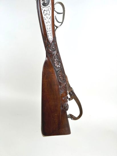 Belgium, circa 1840.
Fine double-barrel percussion...