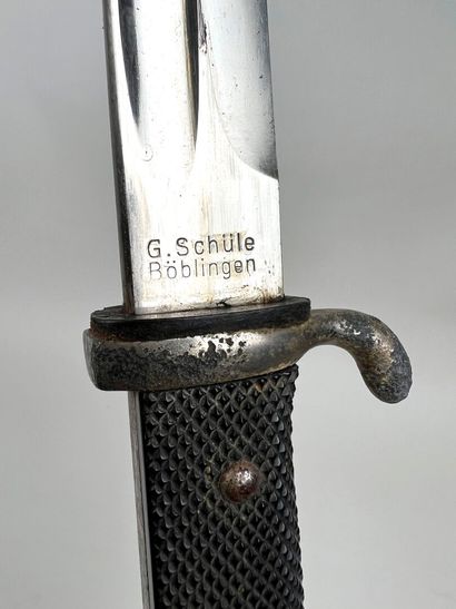 Germany, 2nd GM.
Exit bayonet, long model.
Nickel-plated...
