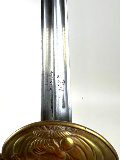 France, Louis-Philippe (1830-1848).
Épée...