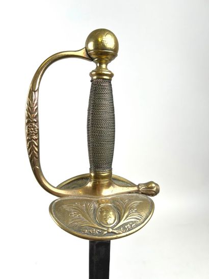 France, Restoration (1814-1830).
Épée d'officier...
