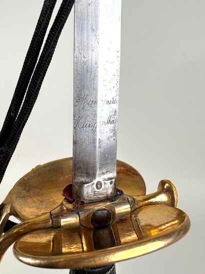 France, 2nd Republic (1848-1851).
Épée d'Officier...