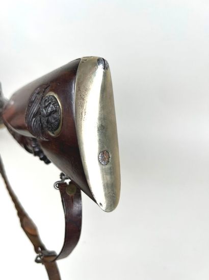 Belgium, circa 1840.
Fine double-barrel percussion...