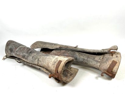France, early 19th century. 
Pair of protective...
