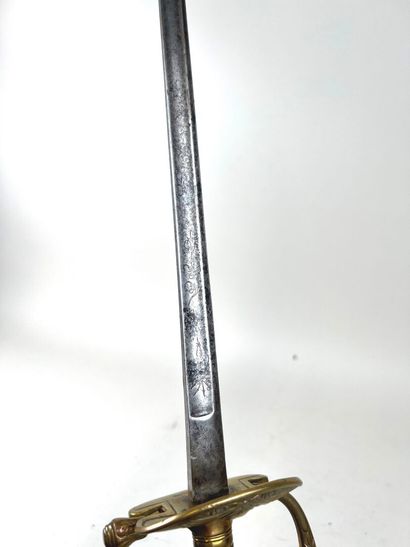 France, Restoration (1814-1830).
Épée d'officier...