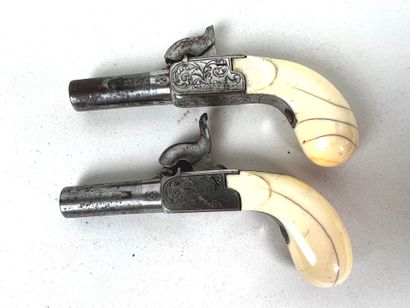 Belgium, circa 1840.
Fine pair of Liège-made...