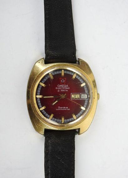 OMEGA.
Montre-bracelet d'homme, modèle 