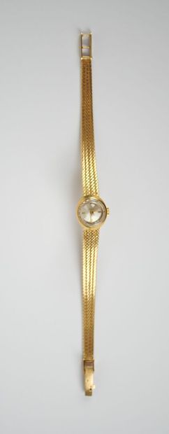 ZENITH. 
Montre de dame, le boîtier circulaire...
