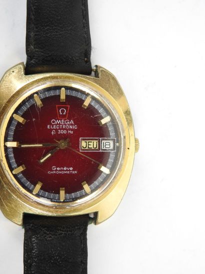 OMEGA.
Montre-bracelet d'homme, modèle 