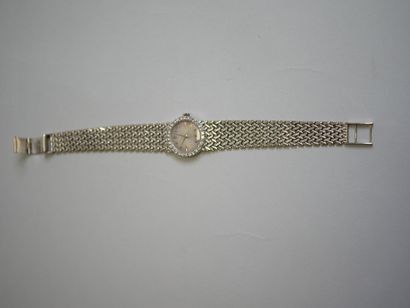 Diamond-gold ladies' watch.
C 34.50 g.