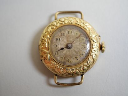Gold watch without bracelet.
AC 13.57 g.