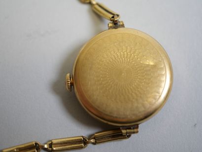 LONGINES.
Gold watch.
C 19.27 g.