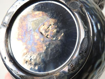 Blaise RUBINO à VALLAURIS.
Vase à deux anses...