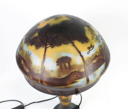 ÉTABLISSEMENTS GALLÉ (1904-1936), d'après.
Lampe...