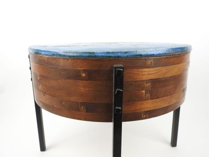 Jacques BLIN (1920-1995).
Table basse circulaire...