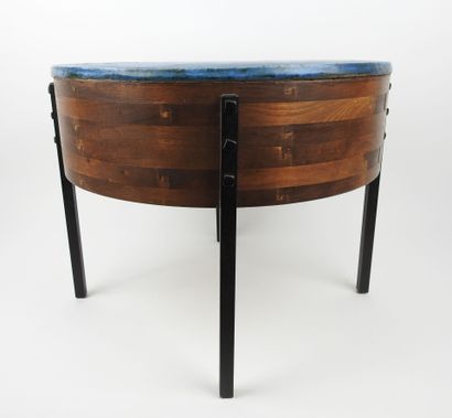Jacques BLIN (1920-1995).
Table basse circulaire...