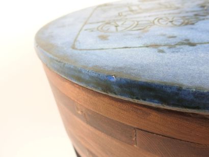Jacques BLIN (1920-1995).
Table basse circulaire...