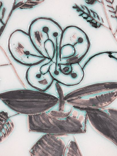 Pablo PICASSO (1881-1973).
Vase au bouquet,...