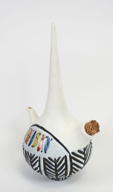 Roger CAPRON (1922-2006) à VALLAURIS.
