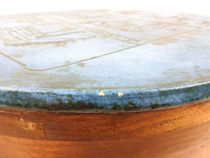 Jacques BLIN (1920-1995).
Table basse circulaire...