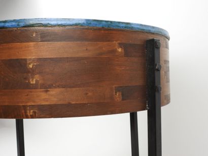 Jacques BLIN (1920-1995).
Table basse circulaire...