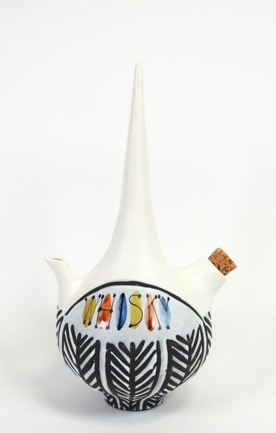 Roger CAPRON (1922-2006) à VALLAURIS.
