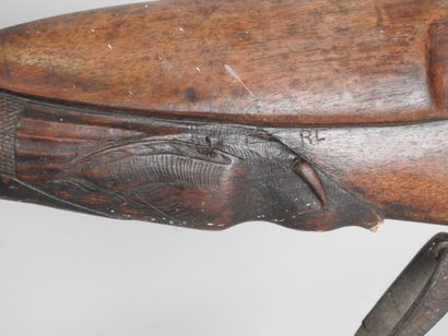 Fusil de chasse à broche, rechargement par...