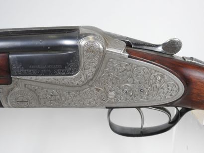 Fusil de chasse MERKEL à platines modèle...
