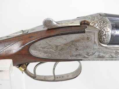 Fusil de chasse modèle HELICE à canons juxtaposés...