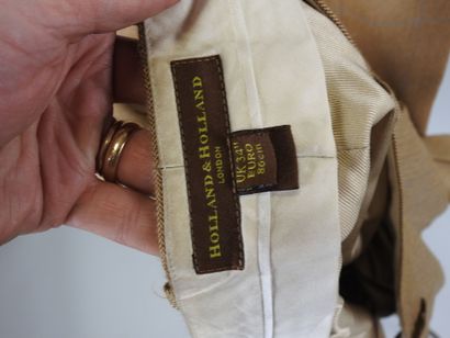 HOLLAND & HOLLAND.
Veste en coton taille...
