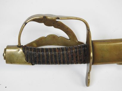 Sabre de chasseur à cheval, modèle 1790,...