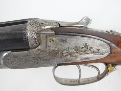 Fusil de chasse modèle HELICE à canons juxtaposés...