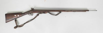Fusil de chasse à broches, canons juxtaposés,...