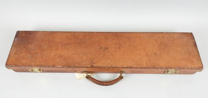 Mallette de transport de fusil en cuir Armurerie...
