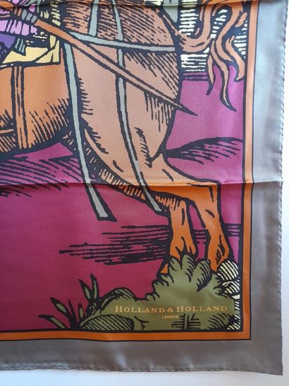 HOLLAND & HOLLAND, LONDON.
Carré en twill...