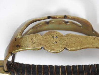 Sabre de chasseur à cheval, modèle 1790,...