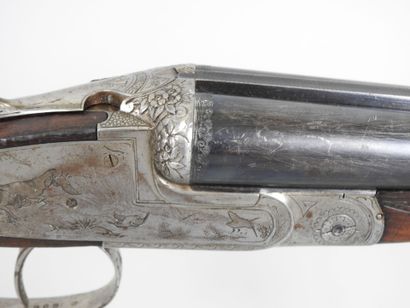 Fusil de chasse modèle HELICE à canons juxtaposés...