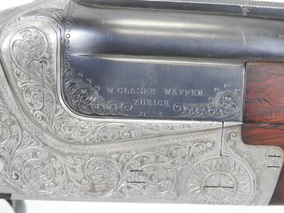 Fusil de chasse MERKEL à platines modèle...