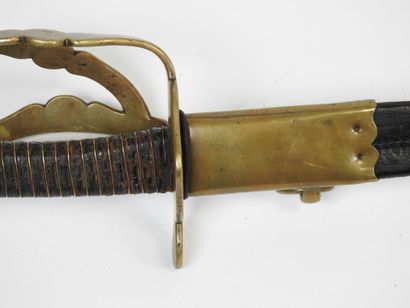 Sabre de chasseur à cheval, modèle 1790,...