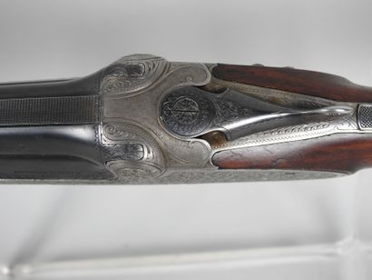 Fusil de chasse MERKEL à platines modèle...